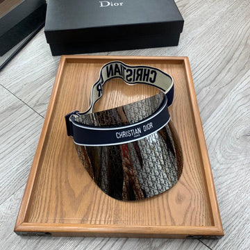 Dior J'Adior Designer Visor with Logo Strap